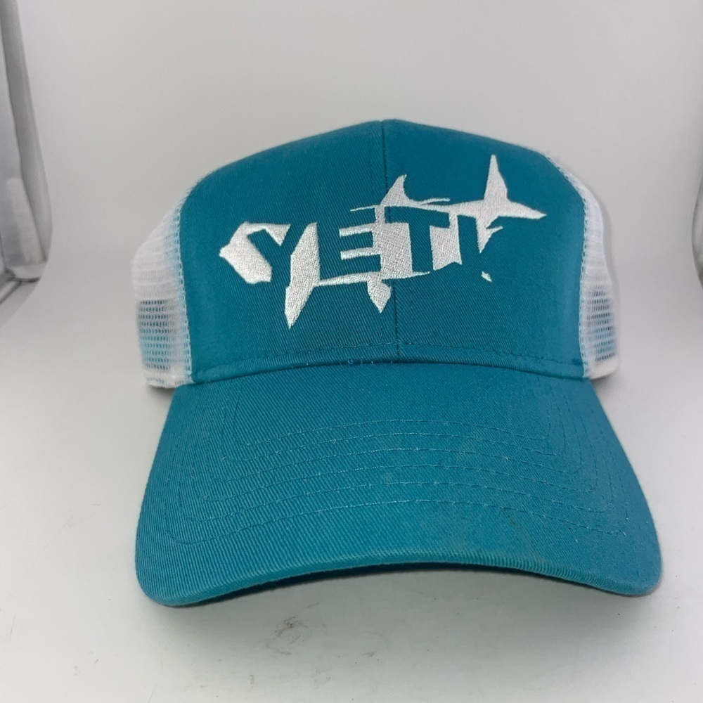 YETI Tarpon Trucker Hat Teal Snap Back/Mesh Sold out in stores! NWT​​​​​​​​​​​